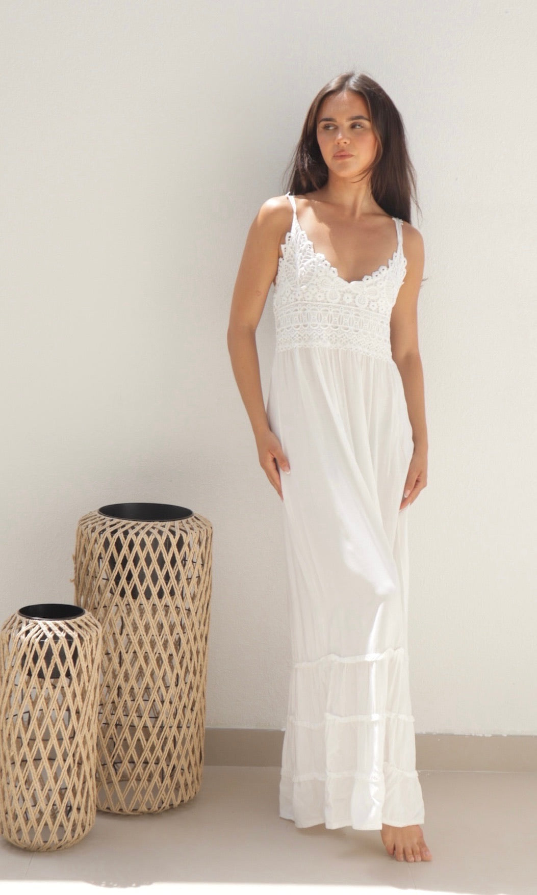 Abigail Lace Maxi Dress