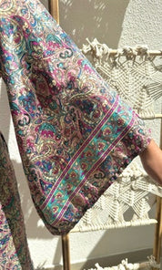 Laura Long Kimono - Pink Multi