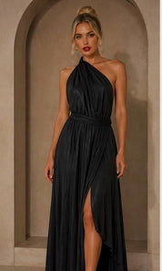 Whitney Infinity Maxi Dress - Black