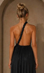 Whitney Infinity Maxi Dress - Black