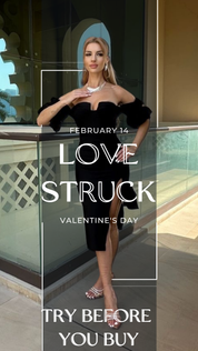 Female model wearing I have a crush on you- showcasing the latest ladies fashion with free delivery 
